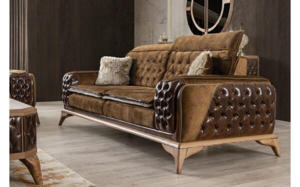 Stunning Soft Modern Sofa Set - Image 4