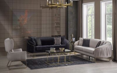 Sequin Modern Sofa Set