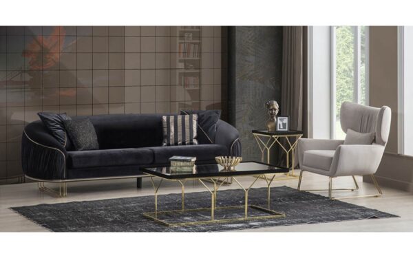 Sequin Modern Sofa Set - Image 3