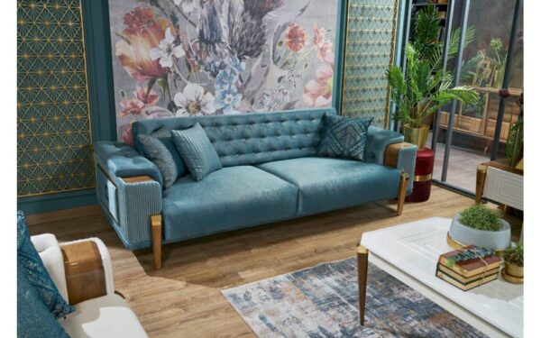 Trinkets Soft Modern Sofa Set - Image 2