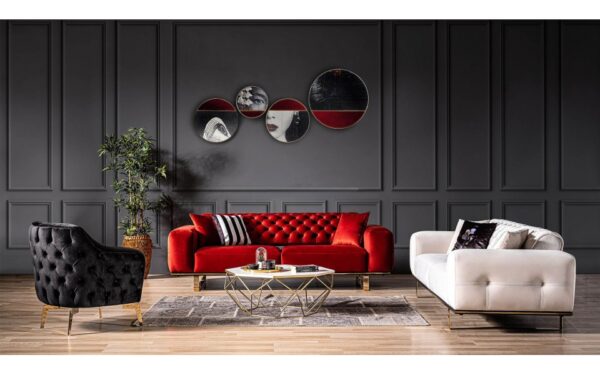 Roma Modern Sofa Set - Image 2