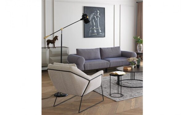 Warm Modern Sofa Set - Image 2