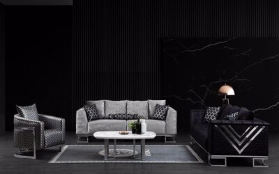Wooden Tower Modern Sofa Set