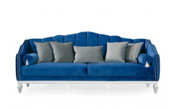 Exotic Leathers Modern Sofa Set - Image 3
