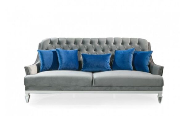 Exotic Leathers Modern Sofa Set - Image 4