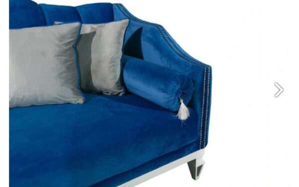 Exotic Leathers Modern Sofa Set - Image 6